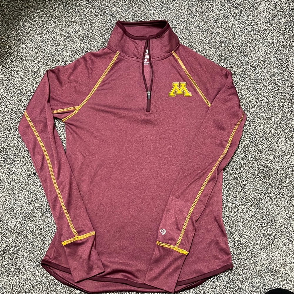 UMN Minnesota quarter zip